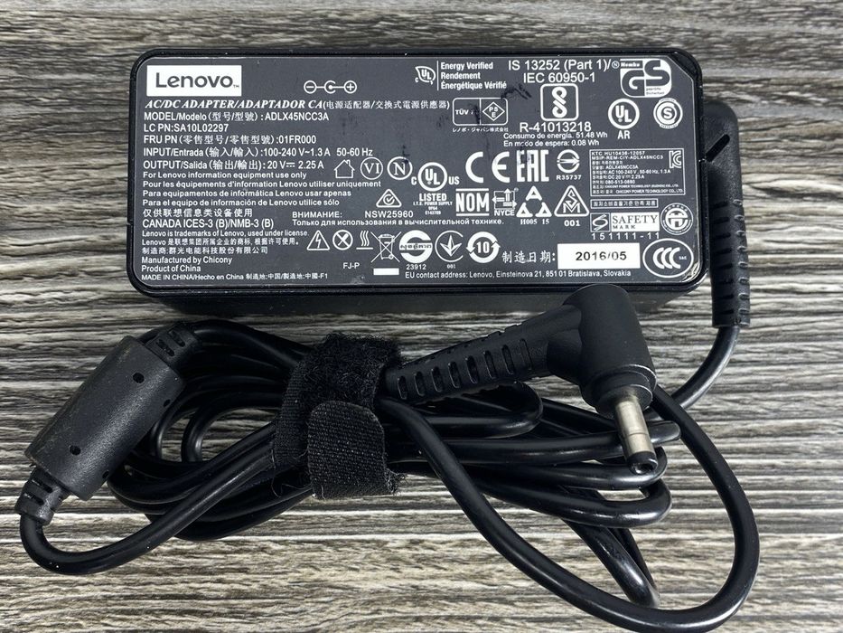 Блок живлення Lenovo 4.0*1.7 45W Lenovo IdeaPad Chromebook 45W Flex