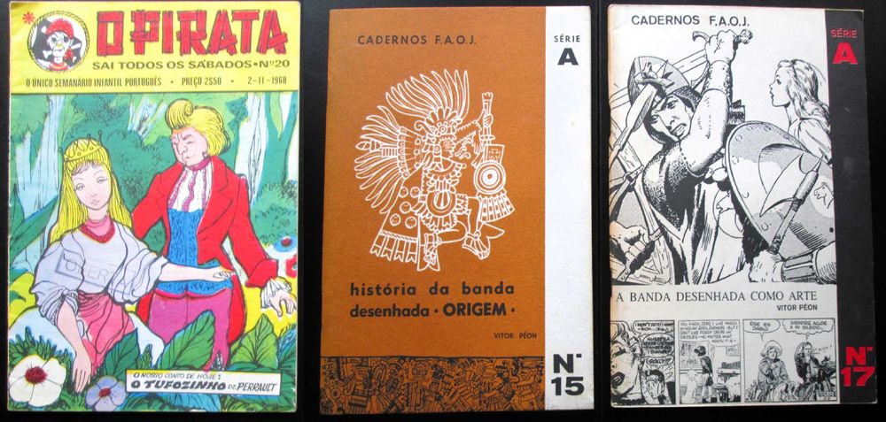 História e origem da BD + O Pirata