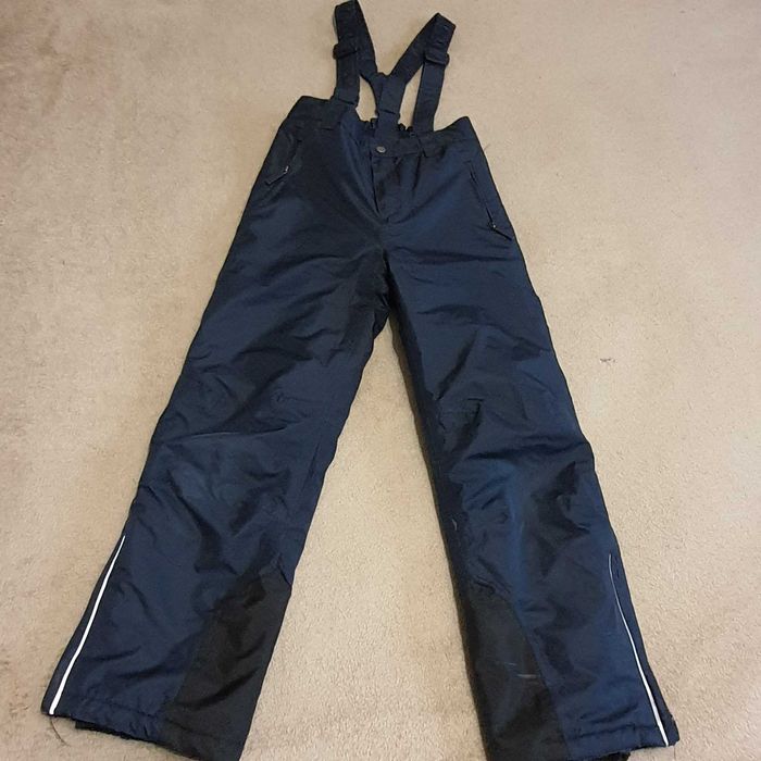 Зимние лыжные брюки штаны полукомбинезон Tchibo 134-140EU