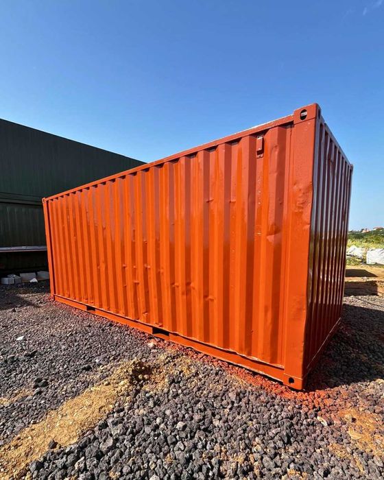 Contentor Marítimo 20' (6 metros) - Com Transporte Incluído!