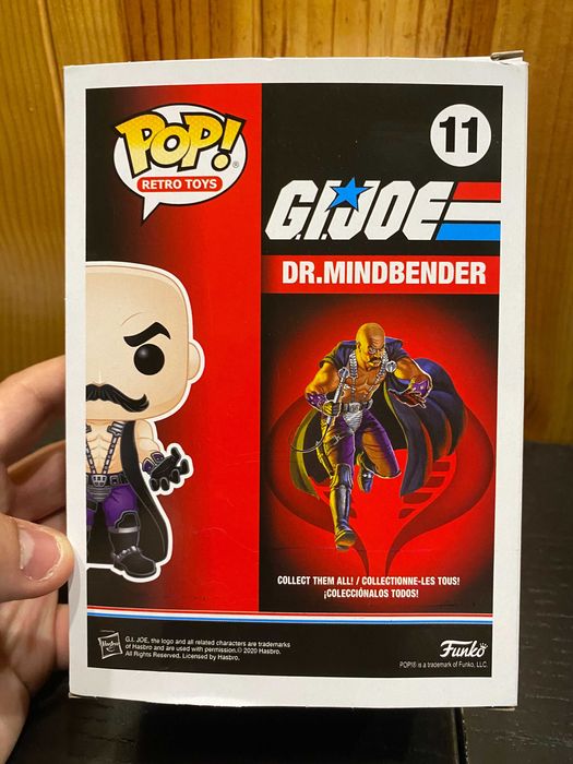 Funko Pop Retro Toys: Dr.Mindbender G.I.Joe #11 - Novo