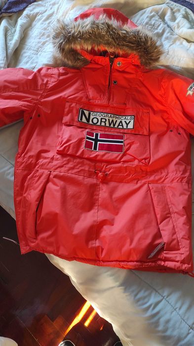 Casaco homem Geographical Norway