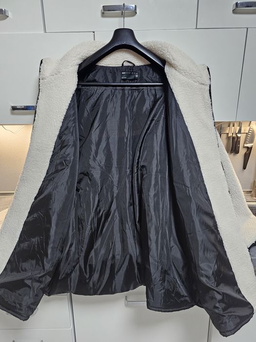 Asos Petite sherpa kurtka roz.56 (8XL) imitacja owczej wełny