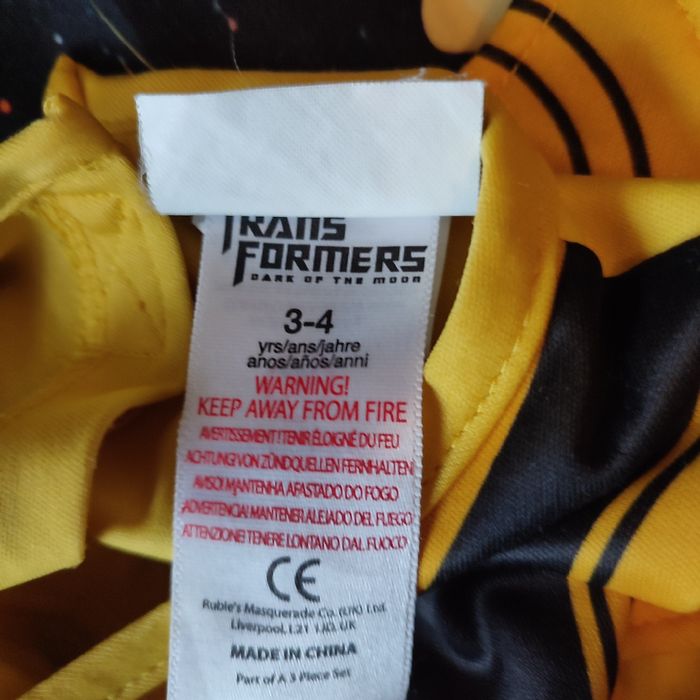 Strój Transformers dla dziecka