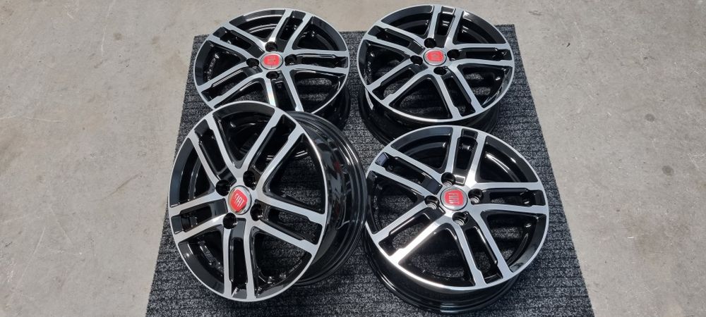Fiat Sedici 15" Felgi aluminiowe 5x114.3 Sedici Czarny Poler alufelgi