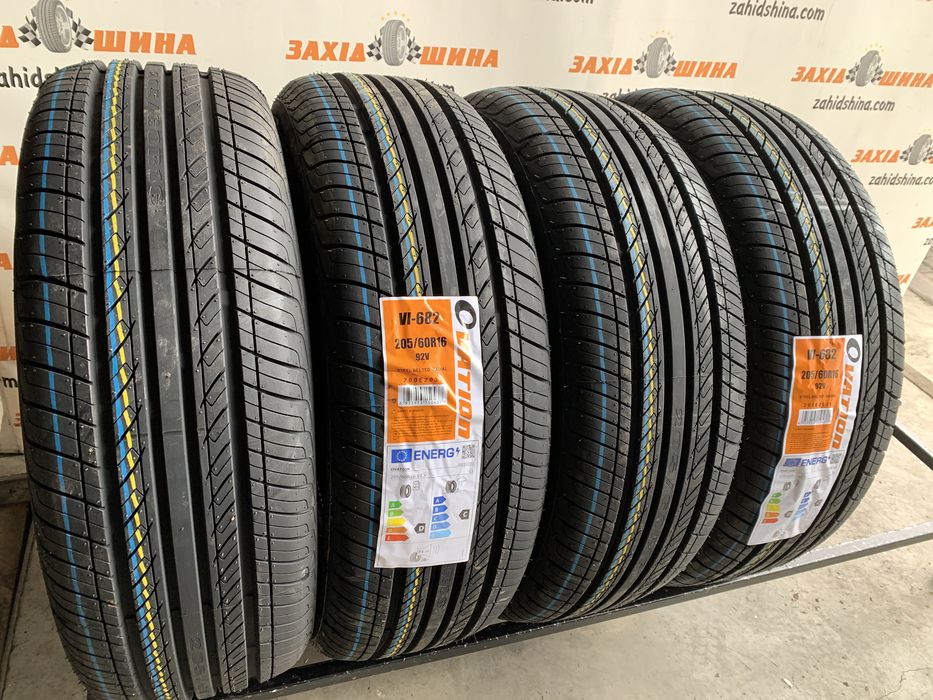 (10шт) нові 205/60R16 Ovation VI-682 (92V) літні шини