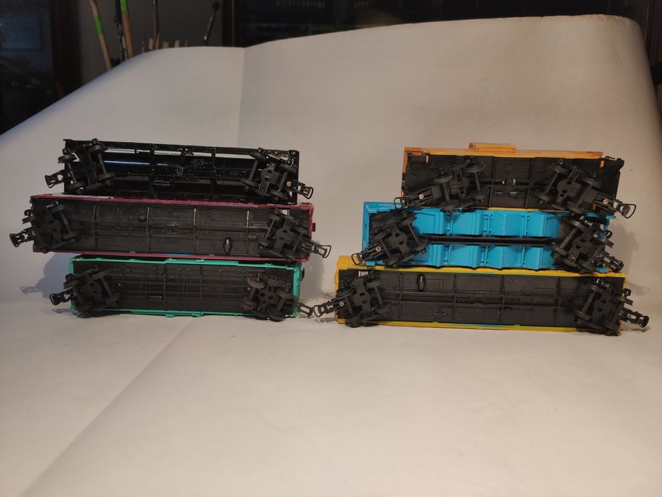 Wagony Bachmann- kolejka makieta skala H0