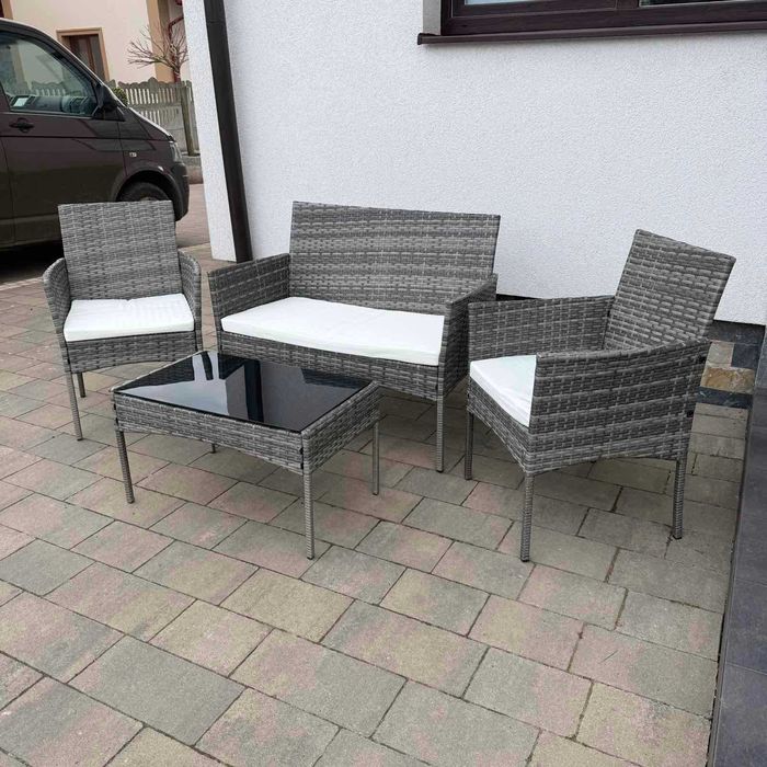 Комплект садових меблів Набір садових меблів ДИВАН + 2 КРІСЛА + СТІЛ