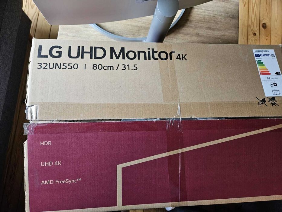 LG 32UN550-W 80 cm (31,5 cala) Monitor UHD 4K HDR