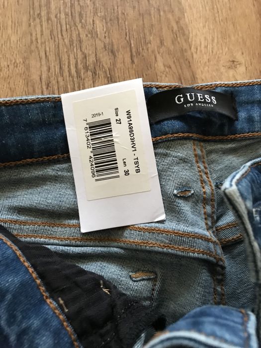 Джинсы Guess, ОРИГИНАЛ, 27 размер