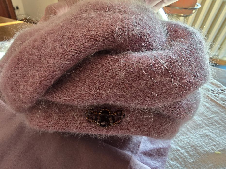 Komplet czapka i szal