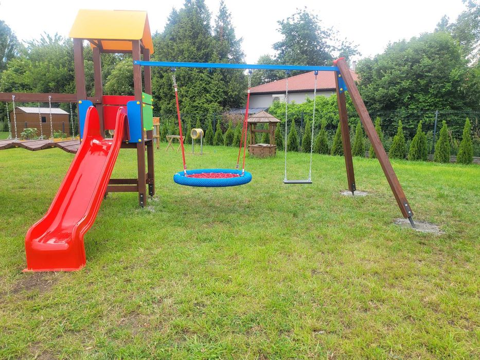Plac zabaw zestaw zabawowy na plac zabaw "Gwarek II "