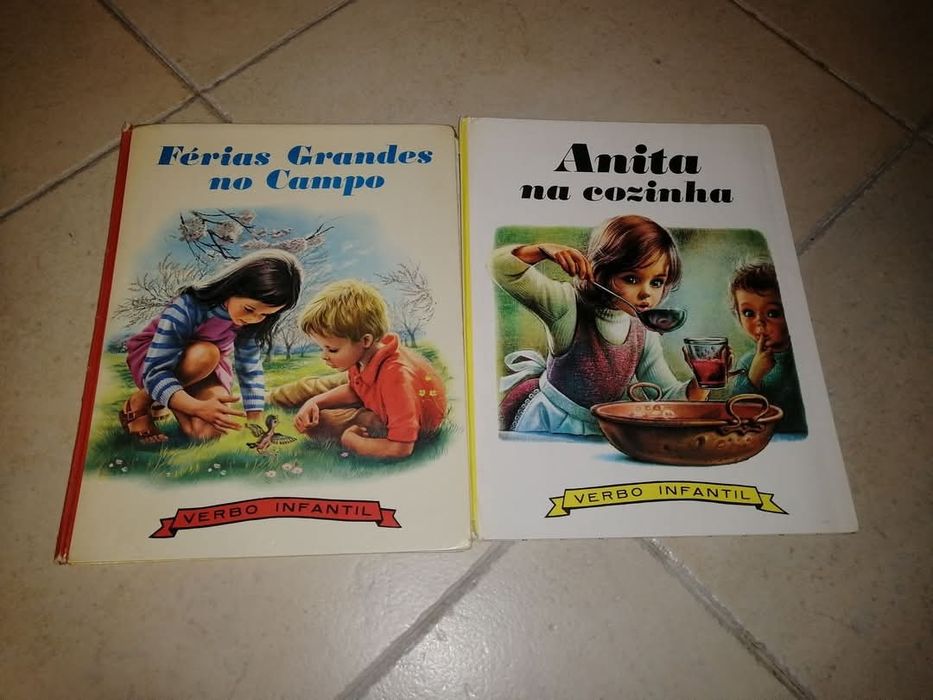 Livros antigos Anita Verbo Infantil