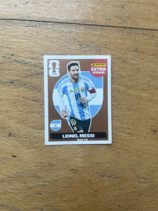 Extra Sticker 2026 Messi Bronze