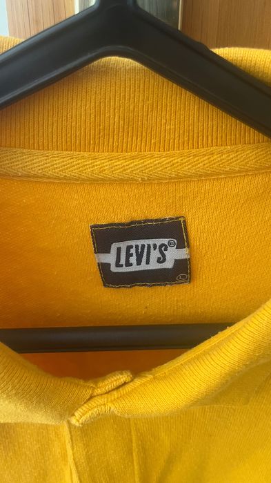 Polo Amarelo Levi's Manga Comprida | Tamanho L