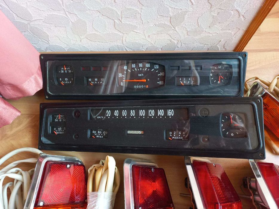 Волга Газ 24 2401 катафоты фонари СССР новые оригинал хром