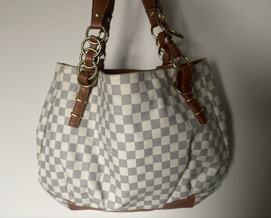 Torebka wzorowana LV Louis Vuitton Damier Azur