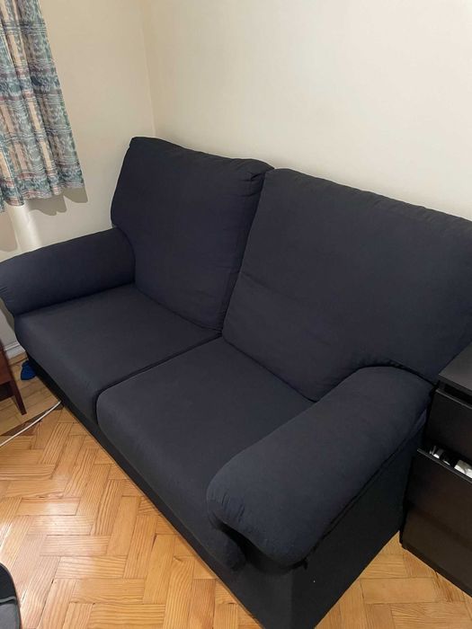 Very Comfortable Black Sofa.