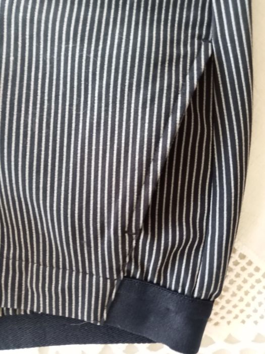 Calça azul formal  07