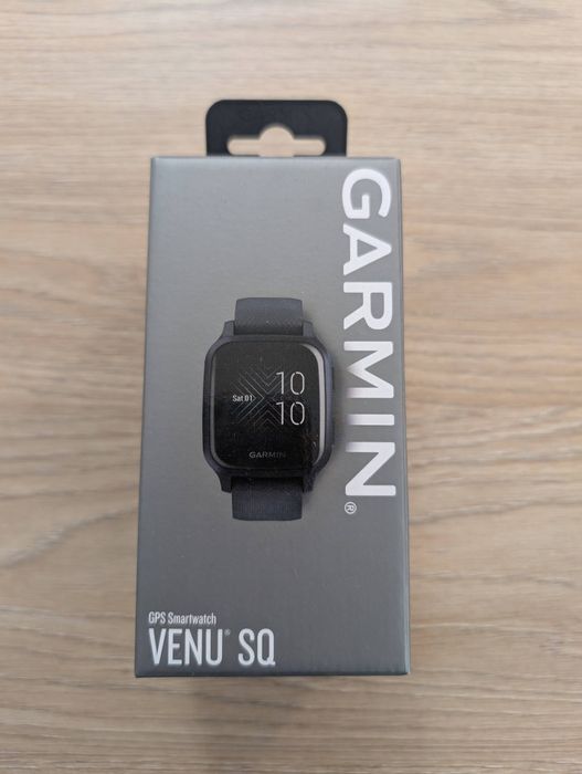 Nowy Smartwatch Garmin Venu Sq GPS - Szary (Shadow Gray) - Zafoliowany