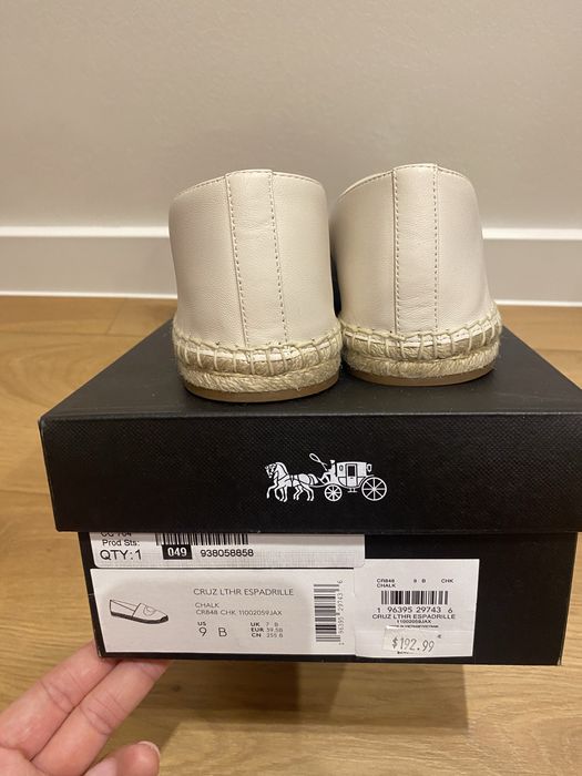 Coach еспадрилі мокасини балетки оригінал 39/40