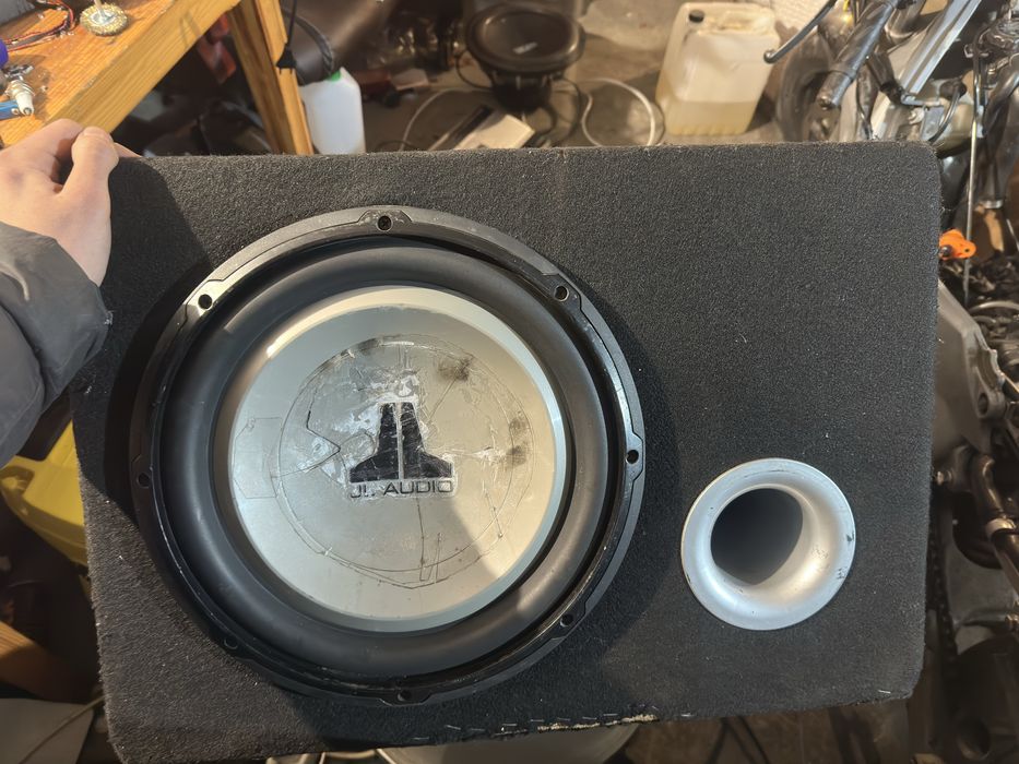 Zestaw subwoofer JL audio+wzmacniacz