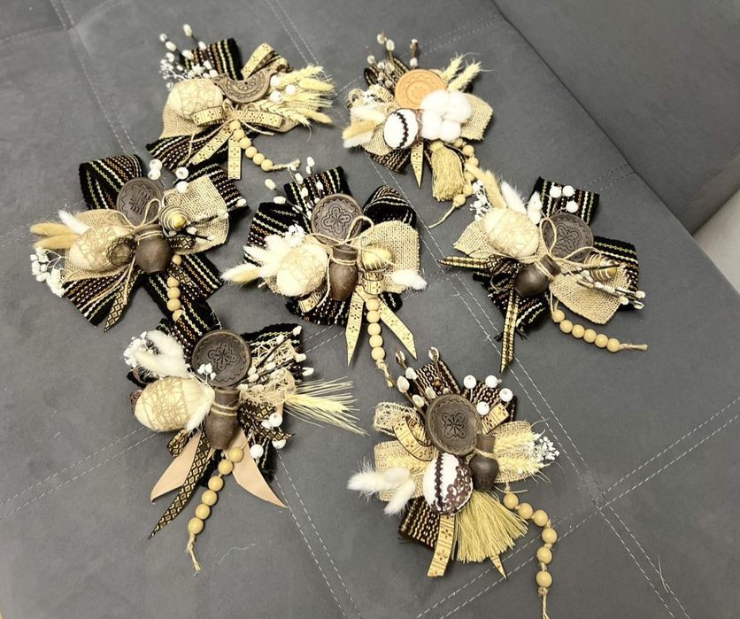 Етно декор на великодній кошик