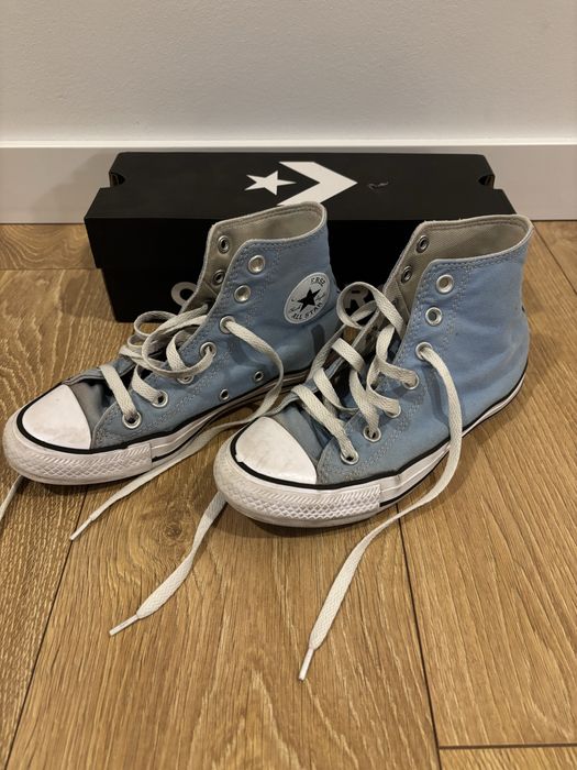 Trampki Converse ALL STAR wysokie niebieskie rozmiar 36,5