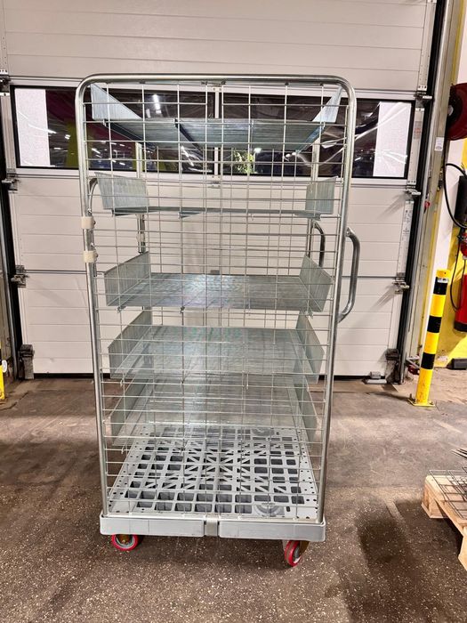 Wózek transportowy magazynowo przemysł