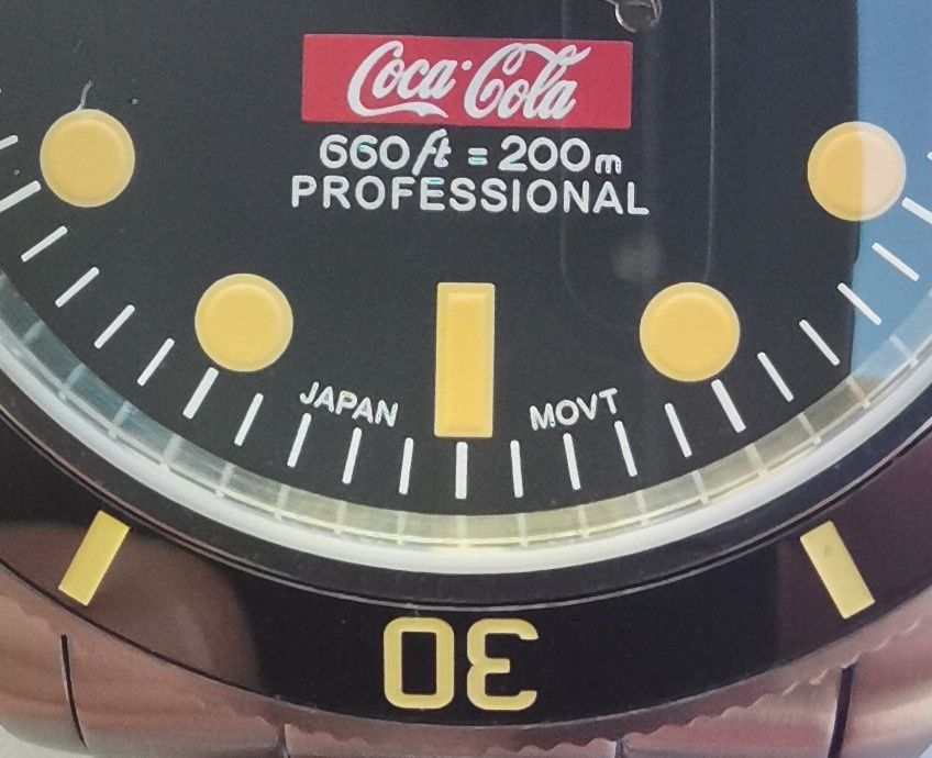 SEIKO MOD Coca-Cola vintage clássico retro