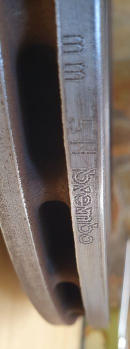 Travagem traseira Mercedes cla 45 amg