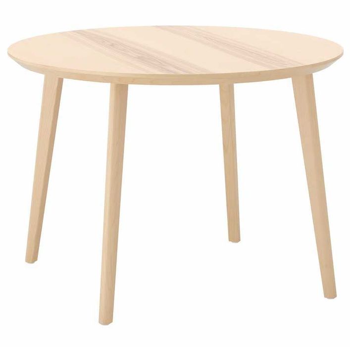 IKEA stół okleina jesionowa, 105 cm