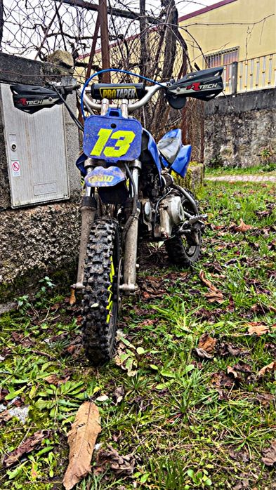 Pit bike 110cc a puxar mesmo bem
