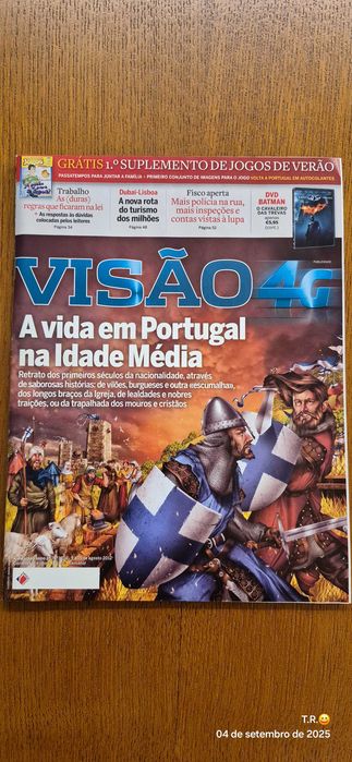Revista Visão  agosto 2012