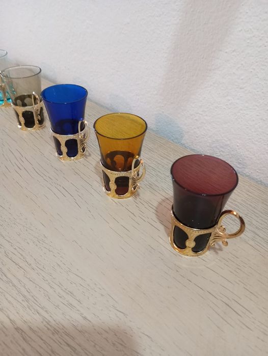 Coleção 6 Copos Vintage