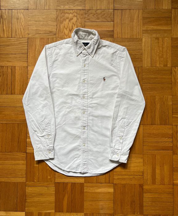 Koszula Polo Ralph Lauren Slim Fit Biała