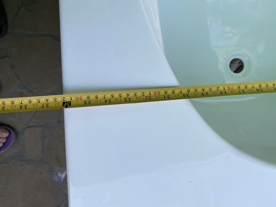 Большая акриловая ванна