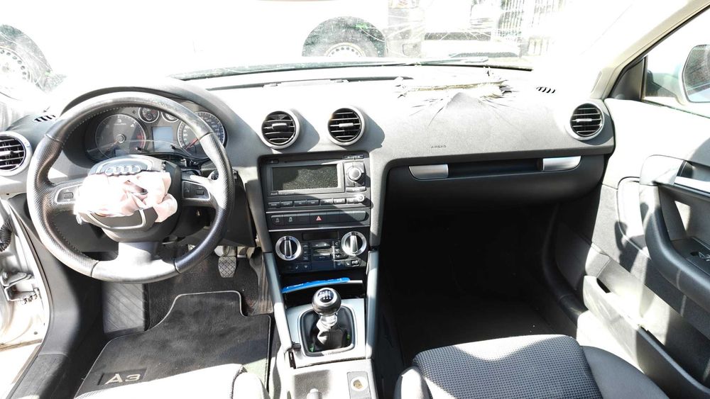 audi a3 8p sportback 5drzwi 2011r uszkodzony na czesci