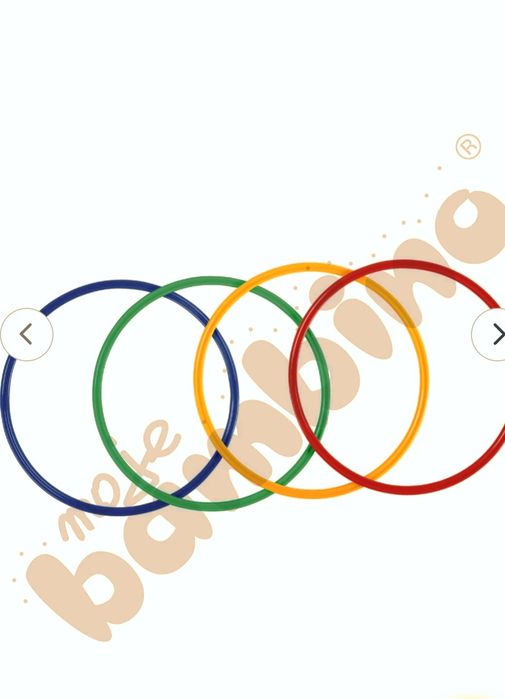 Obręcze do ćwiczeń 50cm