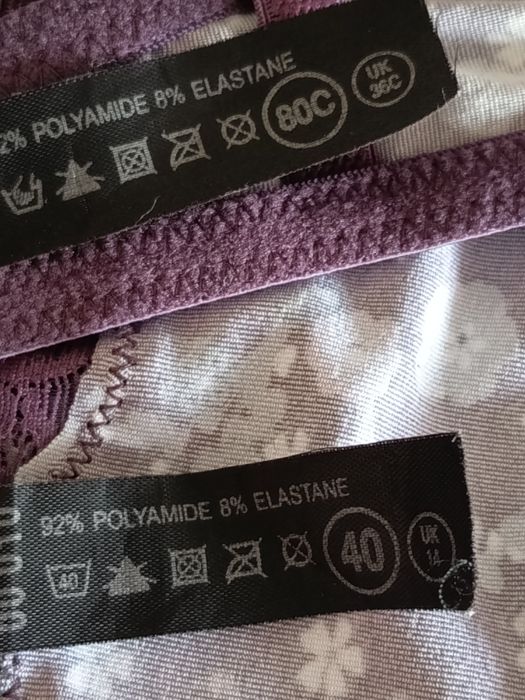 JaKomplet zestaw bielizny 80 C stanik majtki 40