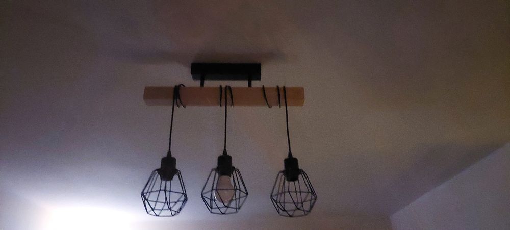 Lampa wisząca metal