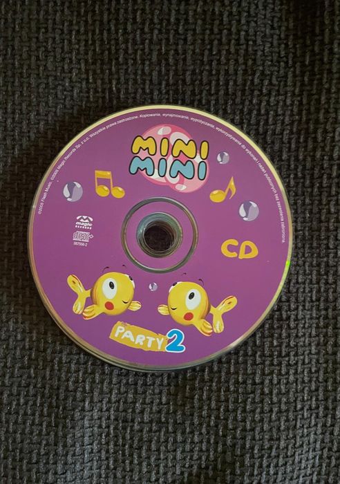 Płyty CD piosenki dla dzieci Mini Mini Puchatek Bajki Grajki