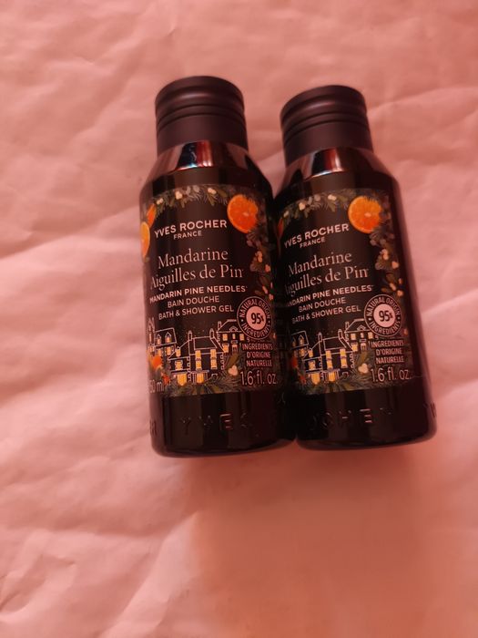 Conjunto gel duche 50ml e bálsamo para os lábios yves rocher