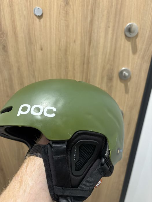 Kask POC military green