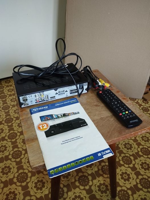 Приставка Т2 Strong SRT8500, цифровой, рабочий