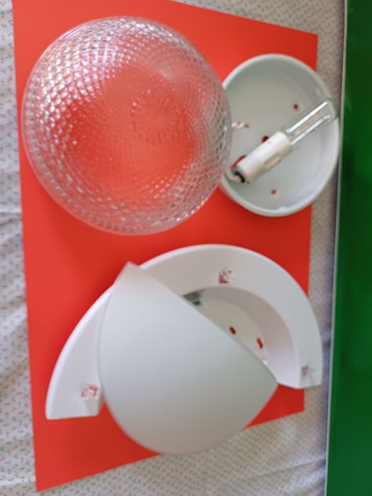 Candeeiros como novos 3 euros cada.