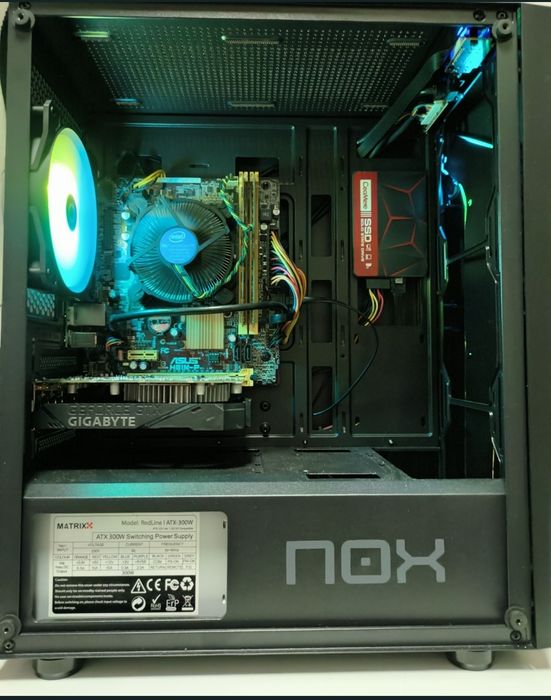 PC Jogos Core i7 4770T( Xeon 1230l V3)+GTX 1650  4gb+16gb+750gb