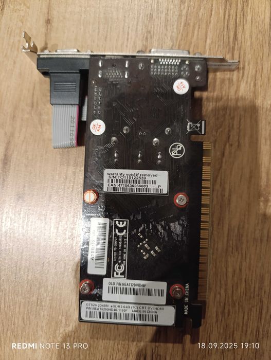 GeForce GT 520 2Gb HDMI Palit