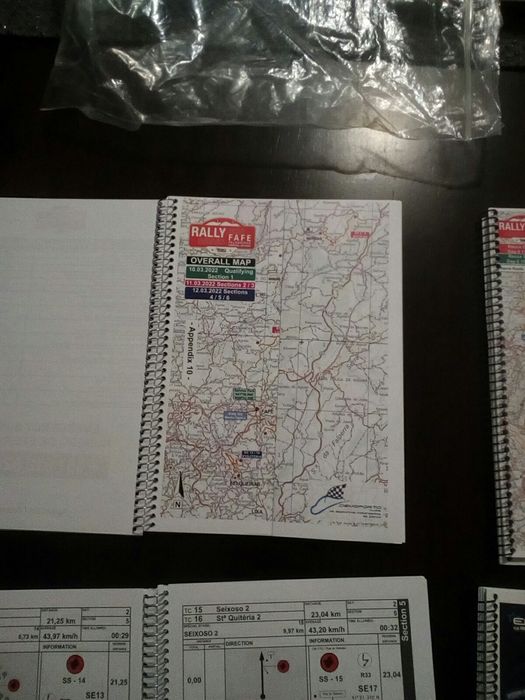 Mapas rally fafe 2022