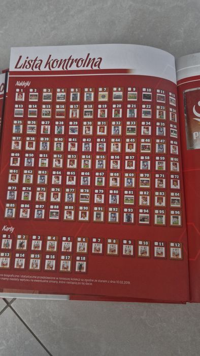 Album kolekcjonerski Dumni z Naszych